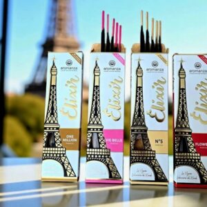 Sahumerios importados por mayor en Argentina. Distribución nacional de varillas aromáticas premium línea Elixir a través de MB Comercializa. Stock mayorista para revendedores con envíos a todas las provincias.