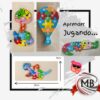 Rompecabezas didácticos de madera formas de animales y figuras para niños venta mayorista Argentina MB Comercializa.