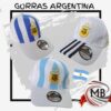 Gorras de Argentina celeste y blanca diseño deportivo venta mayorista MB Comercializa envíos a todo el país.