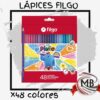 Set de lapices de colores premium x48 unidades escolares y artisticos venta por mayor Argentina distribuidora mayorista nacional MB Comercializa envios a todo el pais libreria y bazar.