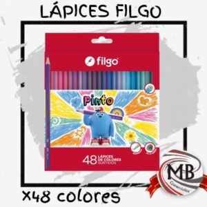Set de lapices de colores premium x48 unidades escolares y artisticos venta por mayor Argentina distribuidora mayorista nacional MB Comercializa envios a todo el pais libreria y bazar.