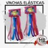 PACK X 6 VINCHAS ELASTICAS CLASICAS MB13034