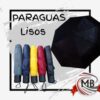 Paraguas plegables lisos reforzados colores surtidos venta por mayor Argentina.