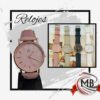 Relojes por mayor en Argentina con malla de gamuza. MB Comercializa: modelos minimalistas femeninos en tonos tierra, rosa y blanco. Precios directos de fábrica, venta mayorista con despacho rápido en 48 horas a todo el país.