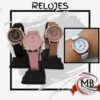 "Distribuidora de relojes de dama con caja rose gold y correa de silicona. Catálogo para revendedores en Argentina con envío rápido. Mercadería de alta rotación para locales de moda. Precios directos de MB Comercializa con salida de depósito en 48 horas."