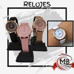 "Distribuidora de relojes de dama con caja rose gold y correa de silicona. Catálogo para revendedores en Argentina con envío rápido. Mercadería de alta rotación para locales de moda. Precios directos de MB Comercializa con salida de depósito en 48 horas."
