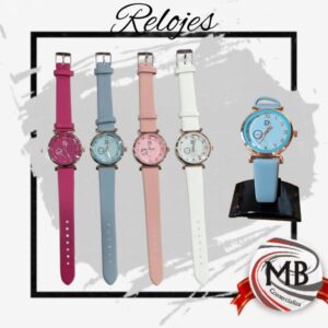 "Relojes femeninos por mayor en Argentina: Referencia DQ2283 con malla delgada de cuero ecológico y detalles minimalistas. Distribuidor mayorista con logística de entrega rápida en 48 horas y tarifas directas de importación."