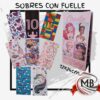 Sobres de papel con fuelle 12x24 cm con diseños infantiles y variados MB Comercializa venta por mayor Argentina