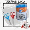 Tijeras escolares infantiles de 13 cm con punta roma. Pack por 24 unidades para librerías. Venta por mayor con envíos a toda la Argentina por MB comercializa.