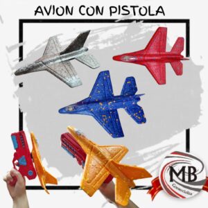 AVIONES PISTOLA 23CM CON LUZ