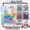 BOLSAS CARTON MARIPOSA 3D 18X23 CM