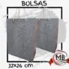 Bolsas de cartón lisas reforzadas 32x26 cm estilo ejecutivo venta mayorista MB Comercializa
