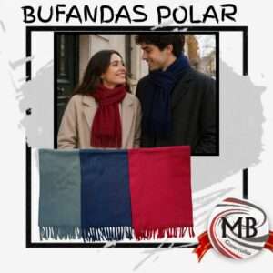 Bufandas de polar térmicas suaves con flecos. Obtené stock con precios mayoristas directos en Argentina. Distribución de accesorios de invierno con despacho rápido a todo el país en un máximo de 48 horas a través de MB comercializa.com.ar.