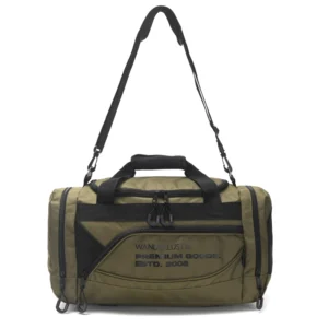 Bolso de viaje reforzado gran capacidad negro con detalles grises distribución mayorista MB Comercializa