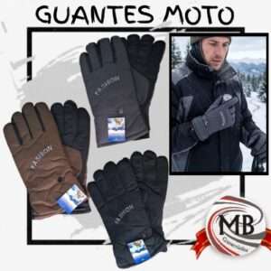 Guantes para moto abrigados con protección. Compra al mejor precio mayorista directo en Argentina. Distribución mayorista de accesorios para motociclistas con despacho exprés a todo el país en un máximo de 48 horas a través de MB Comercializa.