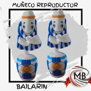 Juguete musical rítmico con colores celeste y blanco para venta por mayor. Distribución mayorista en toda la Argentina con despachos en 48 horas. Precios directos mayoristas en artículos de temporada a través de MB Comercializa.