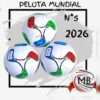 Pelotas de fútbol diseño profesional 2026 MB comercializa. Venta mayorista de artículos deportivos y regalería en Argentina. Despacho nacional en 48hs con precios directos mayoristas para comercios, revendedores y jugueterías de todo el país.