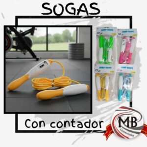 Soga de saltar con contador digital profesional. Compra al mejor precio mayorista directo en Argentina. Distribución mayorista de artículos deportivos con despacho exprés a todo el país en un máximo de 48 horas a través de MB Comercializa.