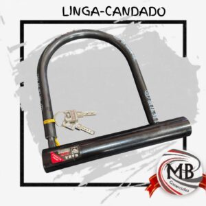 LINGA-CANDADO BICI-MOTO CON TRABA 18X14CM