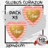 Globos metalizados de números dorados para decoración de eventos. Set de globos premium para cumpleaños venta mayorista en Argentina con despacho en 48 horas por MB Comercializa.