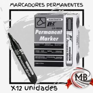 CAJAS X 12 MARCADORES PERMANENTE YY8004