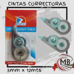 CINTAS CORRECTORAS EZCO