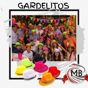 Sombreros tipo Gardelitos cotillón mayorista para fiestas y eventos envío 48 horas a toda Argentina precios directos de fábrica en MB Comercializa.