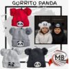 GORROS PANDA INFANTILES