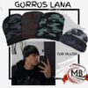 "Gorros de lana tejidos con diseño liso y texturizado. DESPACHO EN 24 HORAS hacia todo el territorio nacional argentino. Precios directos mayoristas en MB comercializa.com.ar para tiendas de ropa y polirrubros."