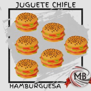 JUGUETE CHIFLE HAMBURGUESA