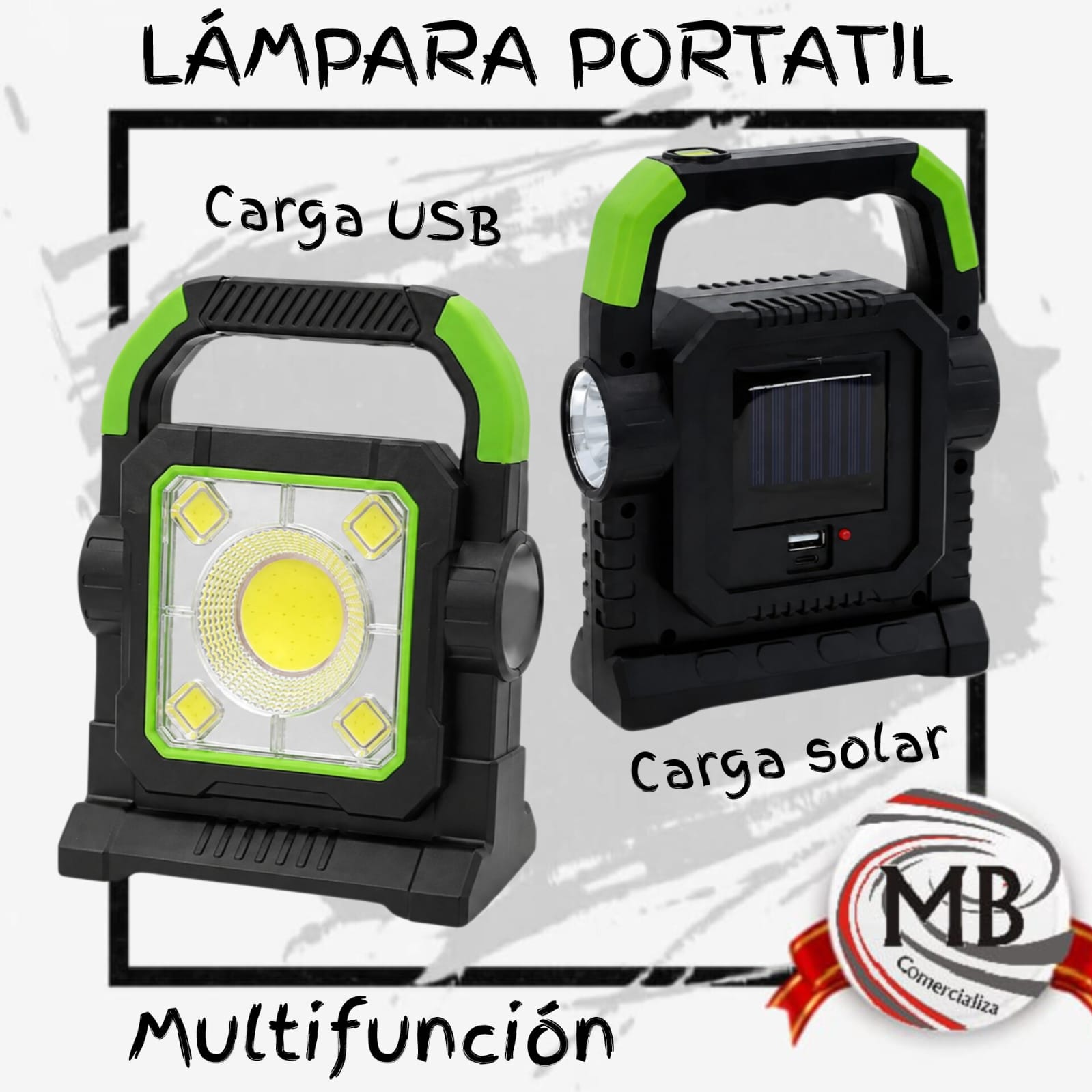 LÁMPARAS SOLARES MULTIFUNCIÓN