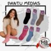 "Pantumédias para adultos con diseño de copos de nieve y patrones invernales. DESPACHO EN 24 HORAS por Correo Argentino a todo el país. Precios directos mayoristas en MB comercializa.com.ar para locales de indumentaria y regalerías."