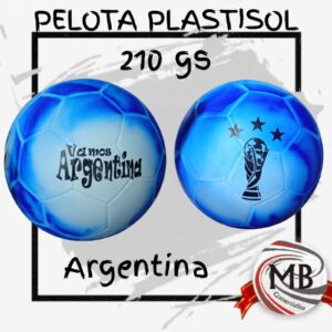PELOTAS GOMA ARGENTINA PLASTISOL 210g