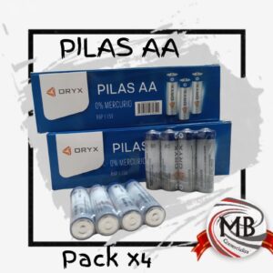 PACK X 4 PILAS AA