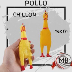 JUGUETE CHIFLE POLLO 16CM