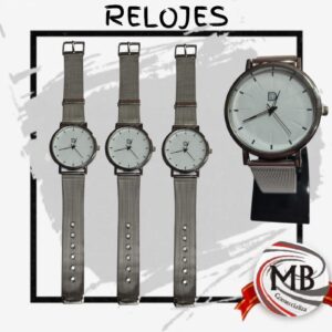 RELOJES DQ2153-5 MALLA METAL
