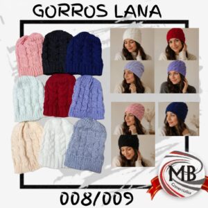 "Gorros de lana con visera y abrigo interior térmico. DESPACHO EN 24 HORAS hacia todo el territorio nacional argentino. Precios directos mayoristas en MB comercializa.com.ar para tiendas de indumentaria y accesorios."