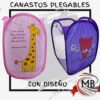 Canastos plegables infantiles con diseño por mayor en MB Comercializas. Distribuidor directo con despacho rápido en 24 horas a toda Argentina vía Correo Argentino.