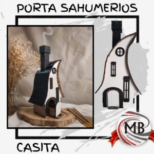 PORTA SAHUMERIO CASA CON CONTENEDOR