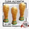 Copa del Mundo alcancia de 25 cm por mayor, alcancia con forma de trofeo mundial dorado de Argentina para regalerias, cotillon y jugueterias con despacho rapido en 24 horas por Correo Argentino mediante mbcomercializa.com.ar.