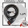 Candado linga de 1.2 metros por mayor en MB Comercializas. Precios directos mayoristas con despacho rápido en 24 horas a toda Argentina por Correo Argentino.