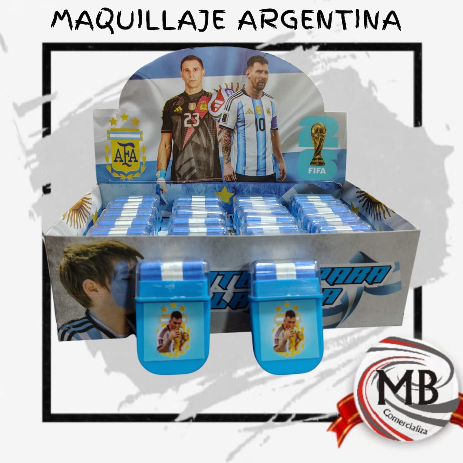 MAQUILLAJES ARGENTINA BANDERA