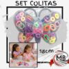 Set de colitas mariposa para pelo por mayor en MB Comercializas. Precios directos mayoristas con despacho rápido en 24 horas a toda Argentina por Correo Argentino.