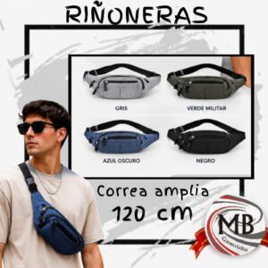 RIÑONERAS UNISEX 4 COMPARTIMIENTOS