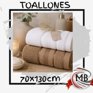 TOALLÓN FANTASIA 70X130CM