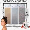 Plancha de strass adhesivo de 27 cm para rostro y cabello por mayor en MB Comercializa. Distribuidor mayorista de gemas autoadhesivas, apliques de brillo y accesorios de belleza con despacho rápido en 24 horas y precios directos mayoristas a toda Argentina vía Correo Argentino.