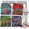 Rompecabezas magneticos infantiles de 13x10 cm por mayor, juego didactico de bloques imantados de 20 piezas coleccionables para niños en jugueterias y regalerias con despacho en 24 horas por Correo Argentino mediante mbcomercializa.com.ar.