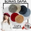 Boinas dama de lana clasica por mayor en MB Comercializa. Distribuidor mayorista de accesorios de moda de invierno, gorros femeninos y boinas francesas con despacho rapido en 24 horas y precios directos mayoristas a toda Argentina via Correo Argentino.