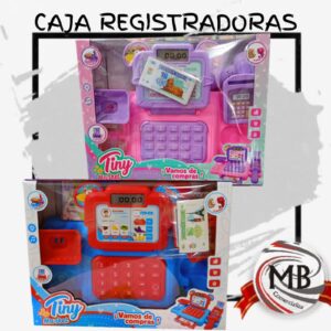 Cajas registradoras infantiles Tiny Market por mayor, juguete de supermercado interactivo con sonido y calculadora para niños en jugueterías y cotillones con despacho en 24 horas por Correo Argentino mediante mbcomercializa.com.ar.
