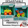 Juguetes camiones desarmables Cute Assembly por mayor en MB Comercializas. Precios directos mayoristas con despacho rápido en 24 horas a toda Argentina por Correo Argentino.